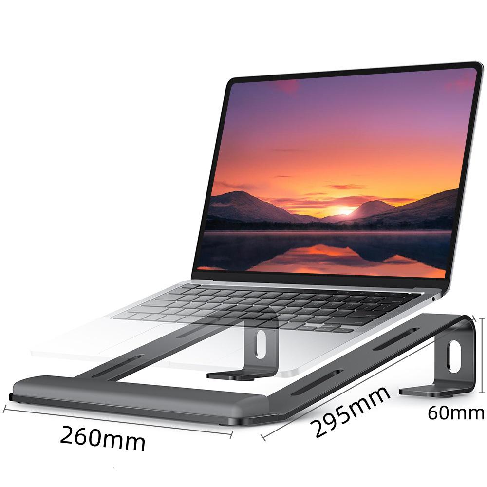 Portable Aluminum Laptop Stand with Heat Dissipation for Desk