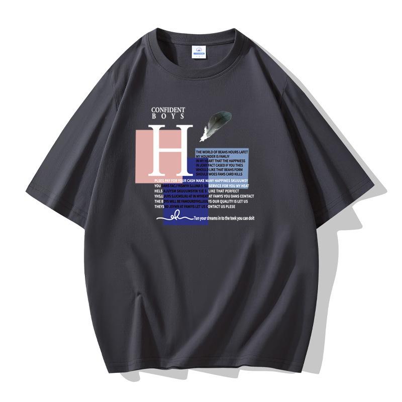 Мужская хлопковая футболка с короткими рукавами, большой размер, свободная футболка 5XL