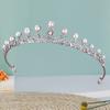 New Bridal Jewelry Pearl Crown Tiara Wedding Dress Tiara Princess Crown Headband Hair Accessories