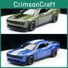 Simulation Challenger Alloy Srt Hellcat Sports Car Model Toy For Display
