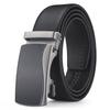 Men'S Belt, Two-Layer Cowhide Alloy Automatic Buckle Business Belt