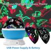 High-definition Starry Sky Projector Light Dinosaur/starry Sky/space-themed Dreamy Ambient Light Christmas Gift Dual Power Supply: Battery and USB