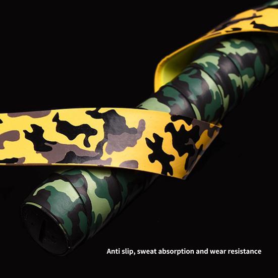 Fita para Cabo de Vara 1,5m Amplamente Utilizada Camuflagem Absorvente de Suor Aparência Personalizada Aperto Enrolamento