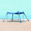 2Pcs Adjustable Length Outdoor Awning Support Poles Beach Tents Replacement Poles Shelter Canopy Rod Easy To Use