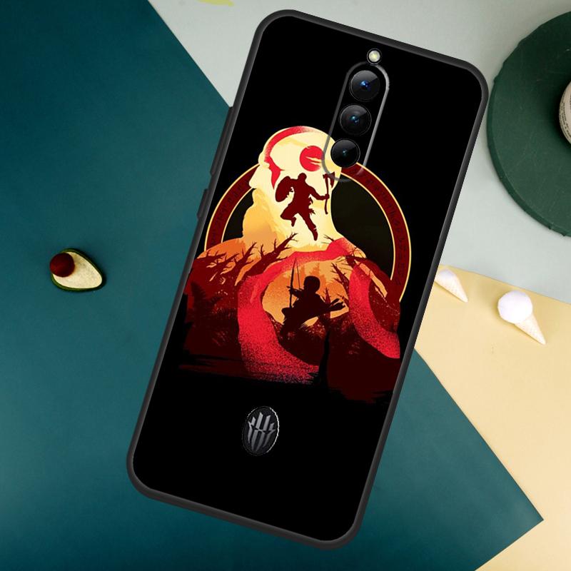 

Чехол God of War для ZTE Nubia Red Magic 8 9 8S 9S 10S Pro Plus 10 Air 6S 7S 7 Pro Red Magic 11 Pro Plus Red Magic 6R