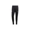 Adidas Knitted Sweatpants Men's Black Thickened Skinny Pants HT4296