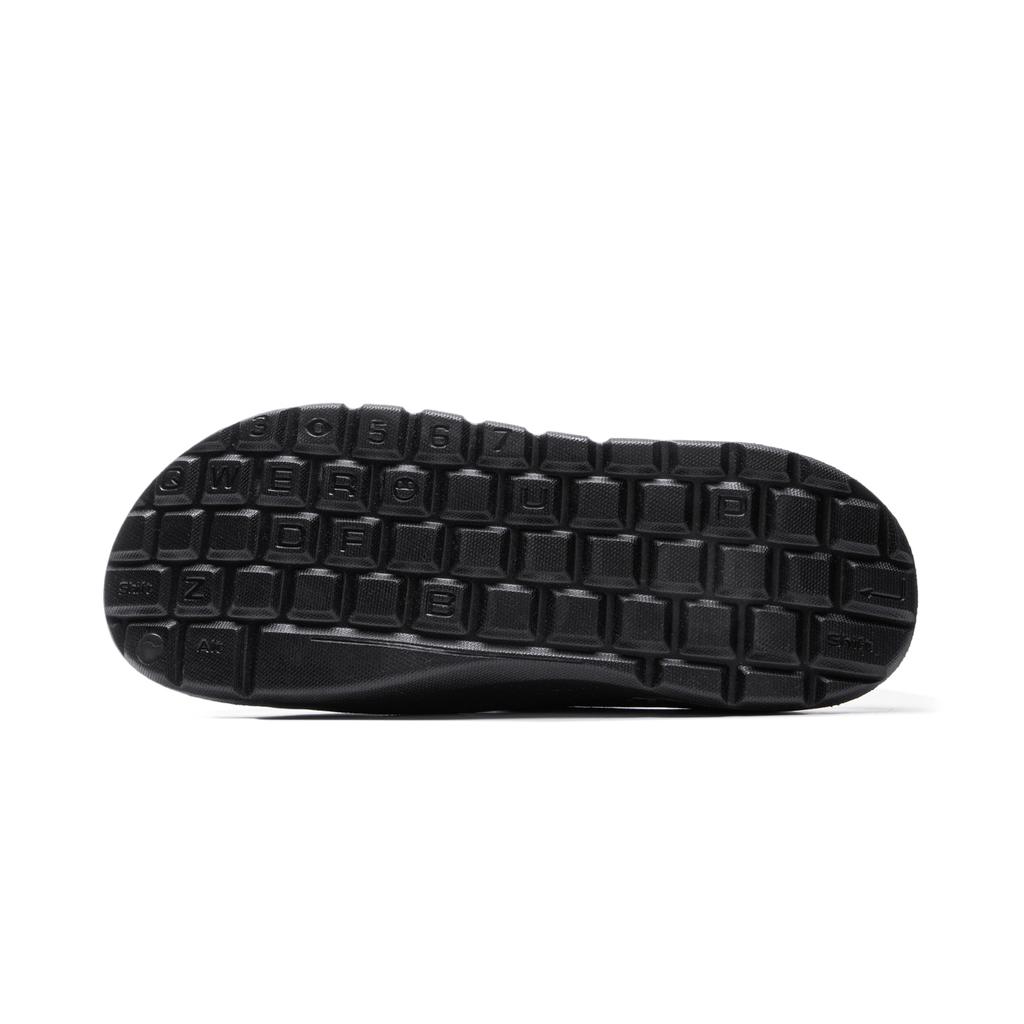 Li Ning League Of Legends Pool Party X  Soft Clap Versatile Casual Breathable Lightweight Non-Slip Slide Sandals Unisex Footwear Black AGAV003-2