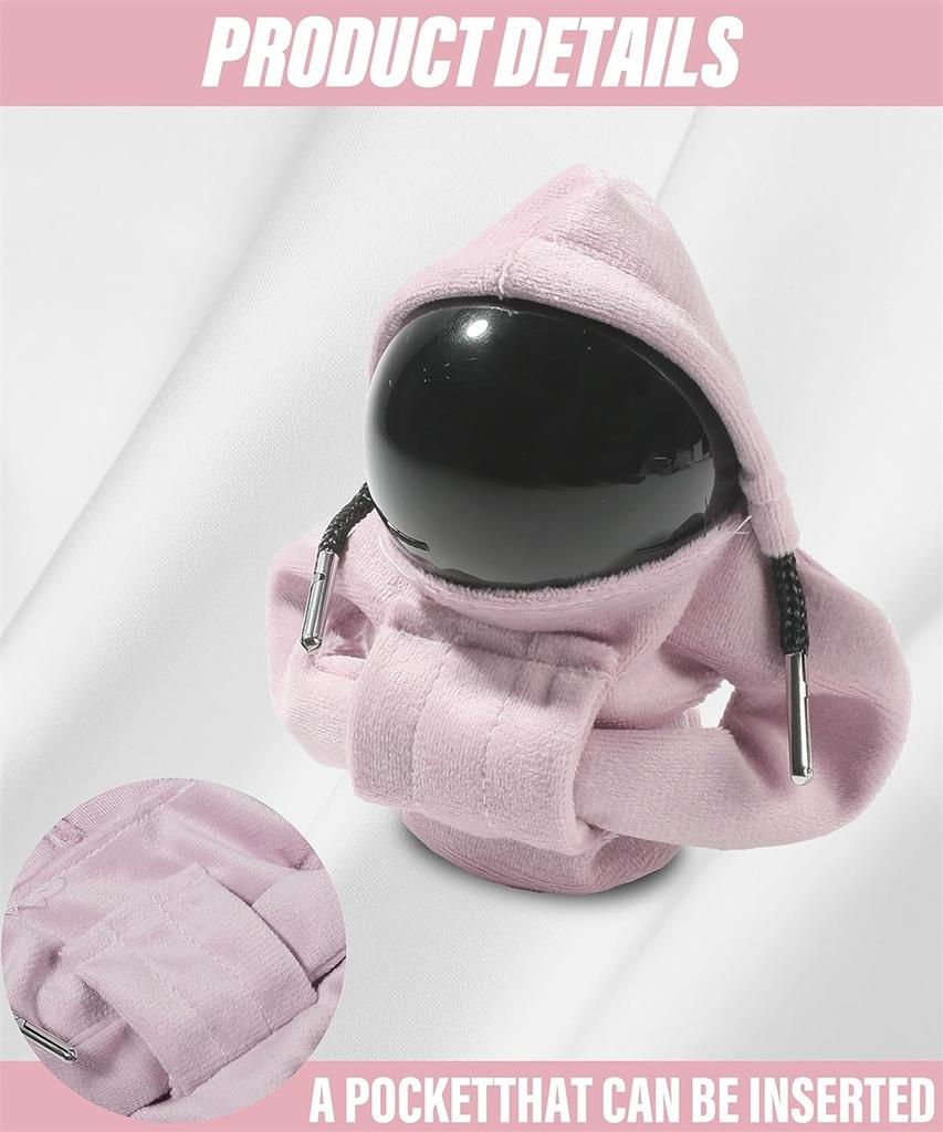 Gear Shift Hoodie Cover Car Shift Sweat-shirt Hooded Sweatshirt Change Knob Lever Sweatshirt Car Gear Wear Sweater For Gearshift