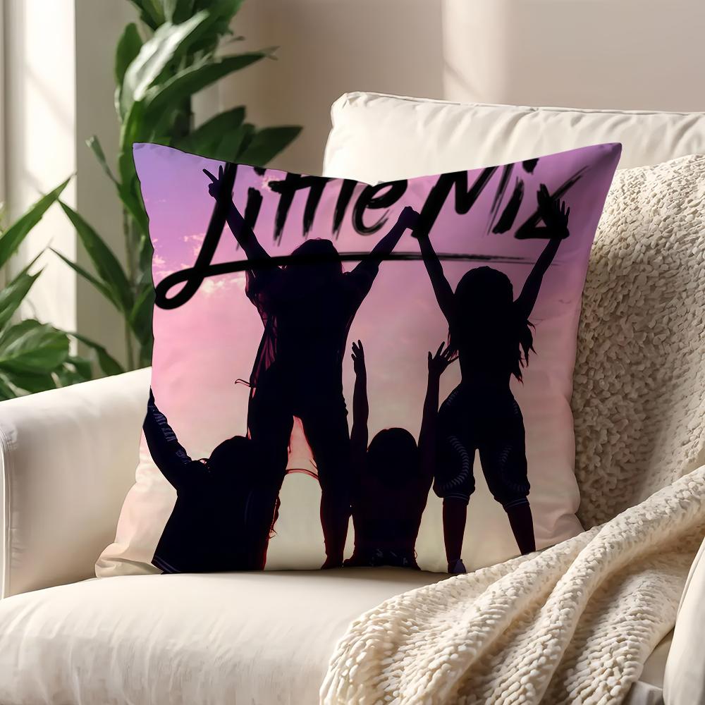Band LLittle MMixS cushion cover For Pillow Printing Sofa Decoration Home Car Room Coffee Shop Office Nordic Simplicity