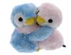 Takeoff Mecha Love 2 Penguin Plush Toy, Blue and Pink, Small