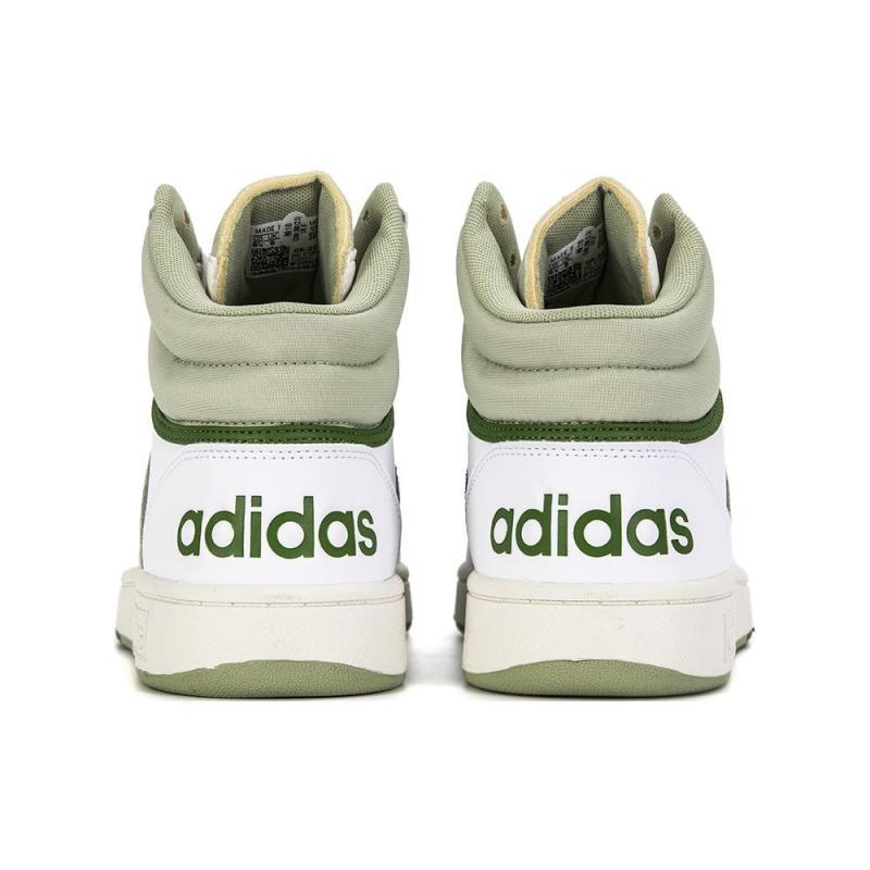 Adidas Hoops 3.0 Mid 'White Green' Sneakers GV9524