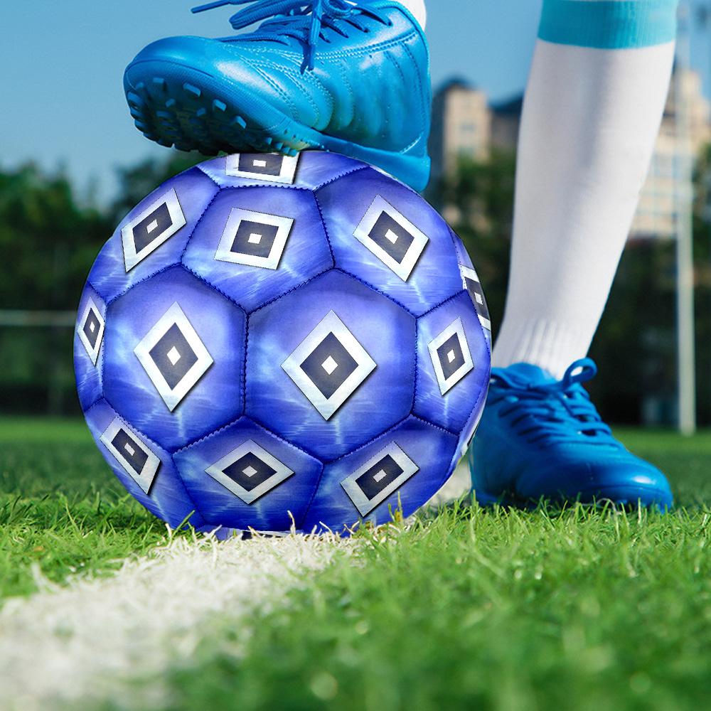 Hamburger SVIndoor Soccer Ball Colorful All Ages Machine Stitched PVC Competition Ready Durable High-Bounce