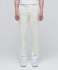 Tapered Hidden Elastic Waist Length Slacks [Cream]