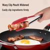 MDNG Silicone Stainless Steel Kitchen & BBQ Tongs