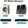 25x5mm Speaker Feet Pad Gold Speaker Amplifier Holder DVD Player Feet Mat  Speaker Amplifier
