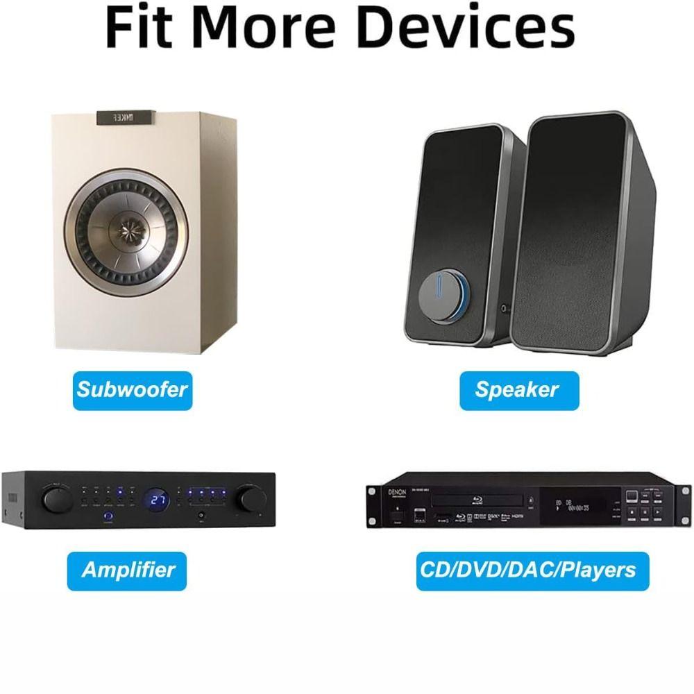25x5mm Speaker Feet Pad Gold Speaker Amplifier Holder DVD Player Feet Mat  Speaker Amplifier