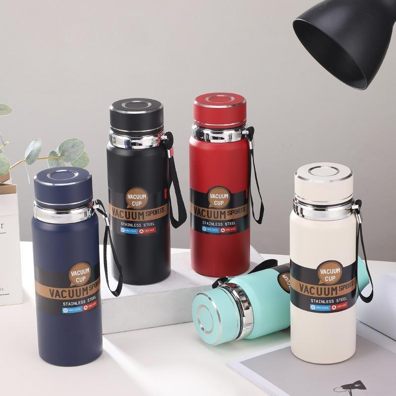 Stainless Steel 316 Thermos Cup Thermal Insulation Large Capacity Tea Separation Tea Water Cup Sports Portable Kettle Outdoor