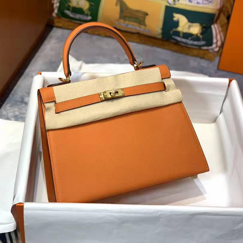 Genuine Leather 2021 New H Family Women's Bag Cowhide Palm Pattern Lock Bag Casual Shoulder Handbag Trend