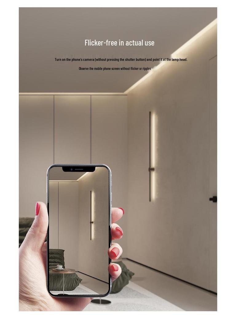 Modern Nordic Minimalist Wall Lamp - Luxury Bedroom & Living Room Fixture