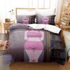 Anime A Girl and Her Guard Dog Bedding Set Single Twin Full Queen King Size Bed Set Adult Bedroom Duvet Cover Sets Home Textiles