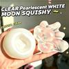 Trendy Silver Pearlescent Squishy Ball Toy Transparent Moldable Vaseline No Rebound Squishy Satisfying Decompression Fidget Toy