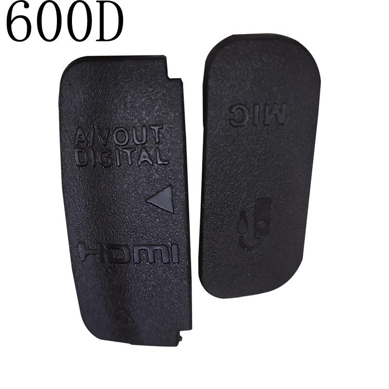 

1set USB/HDMI-compatible DC IN/VIDEO OUT Rubber Door Bottom Cover For Canon EOS 5D 6D 7D 5D3 600D 70D 400D 450D 550D Camera