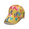 Unisex Sommer Baseballkappe Buchstabendruck Hip Hop Koreanisches Graffiti Snapback Sonnenhut für Streetdance Lässige Party K-Pop Stil