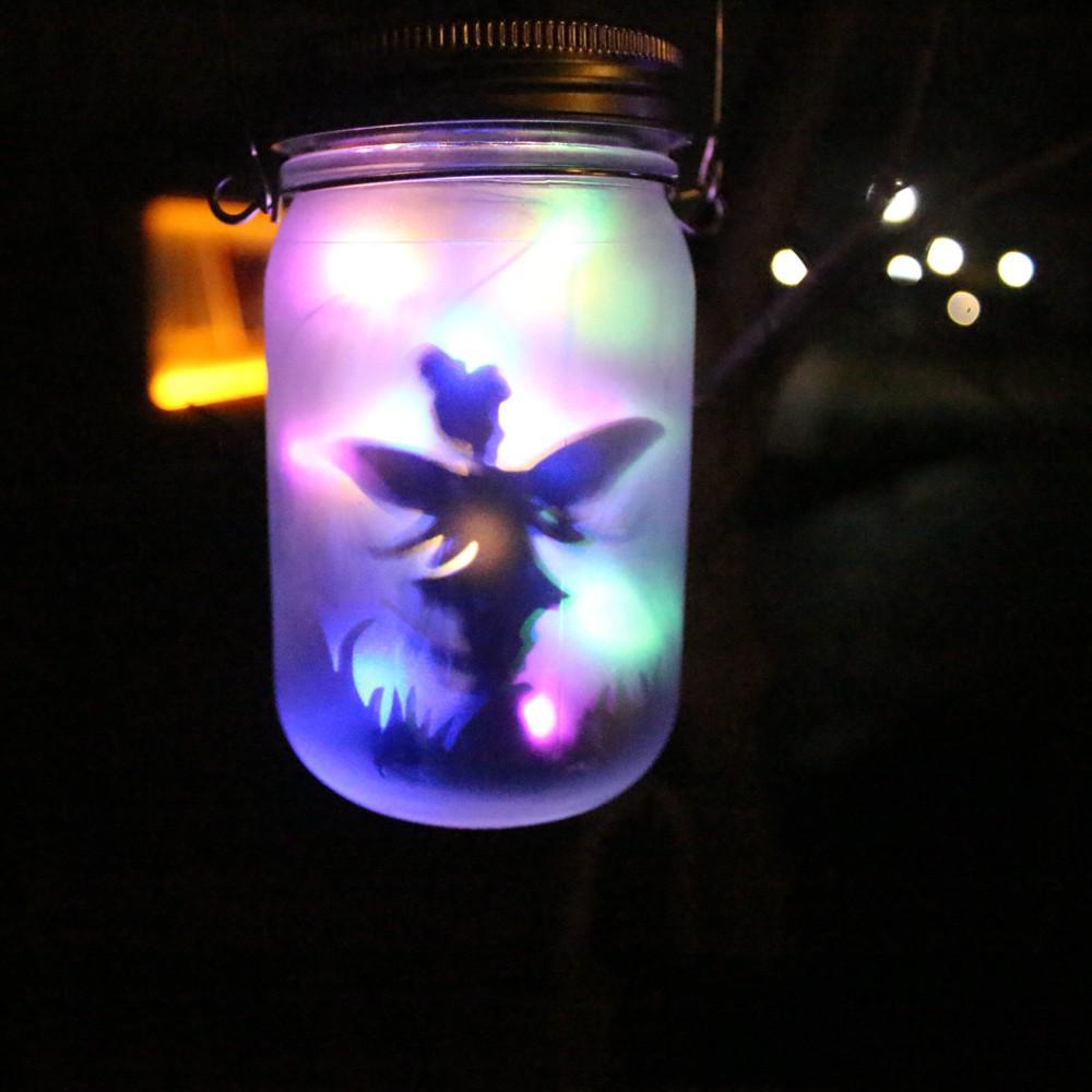 Waterproof Solar Fairy Bottle String Lights for Garden and Balcony Decoration