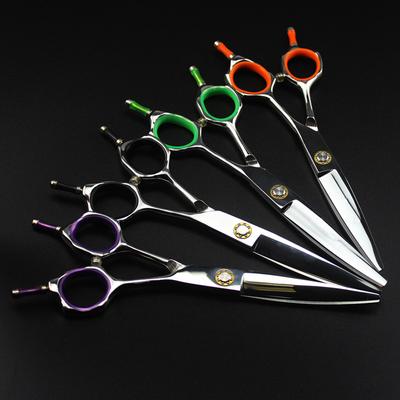 Professionelle Stahl 6 Zoll Gebogene Haarschere Haarschneideschere Schnitt Friseur Haarschneideschere Friseurschere