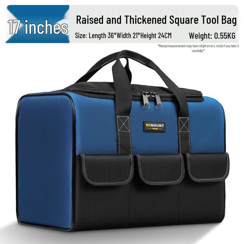 Canvas Handheld Tool Bag - Portable & Durable Electrician's Multi-functional Storage