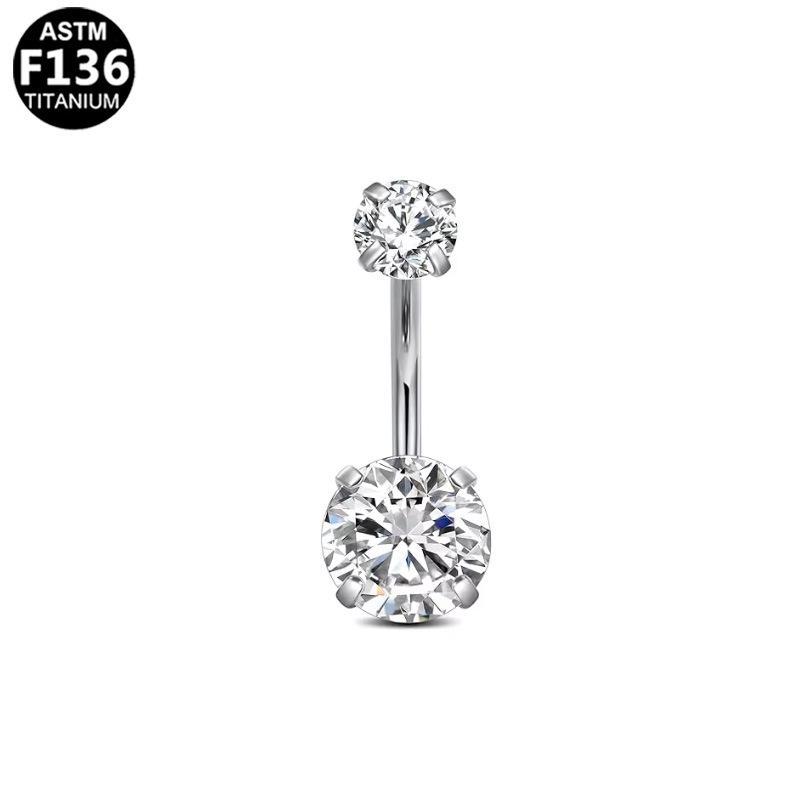 G23 Titanium Alloy Butterfly Scorpion Navel Ring - Trendy Medical Grade Piercing Jewelry