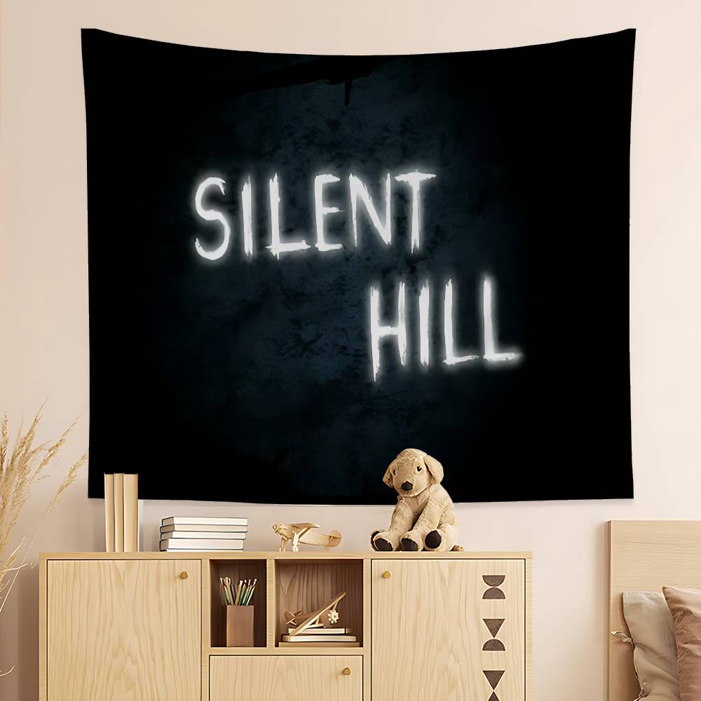 SSilentS Hill Game Hanging Bohemian Tapestry Hanging Tarot Hippie Wall Rugs Dorm Japanese Tapestry