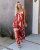2022 New Women's Sexy Wide-Leg Suspender Jumpsuit