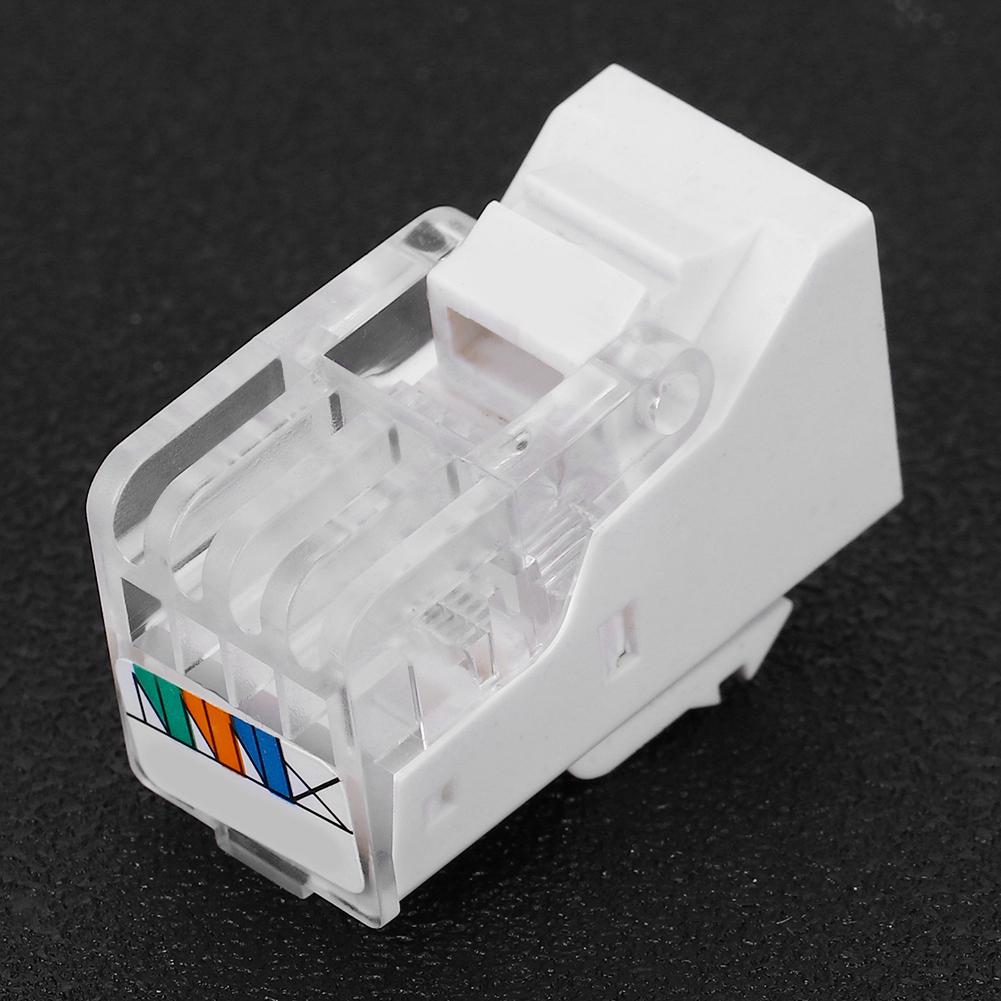 5 Stück CAT3 Modul RJ11 4-adrig Kostenlose Anruf Telefonmodule Information Elektronisches Bauelement