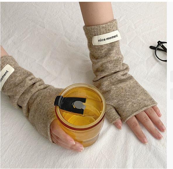 

Жіночі 2025 Осінньо-зимові в язані вовняні мітенки – Теплі, підходять для сенсорних екранів, для студентів