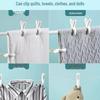 Windproof Strong Clothes Peg - Large Plastic Quilt and Drying Sheet Clip.