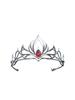 Gothic Halloween Niche Fashion Black Spider Ladies Alloy Diamond Crown Easter Dark Festival Headwear Witch Party Decoration