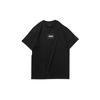 Alphabet Printing Athleisure Casual Sports Short Sleeve Couple Style Black Men's VN0A4MLWBLK