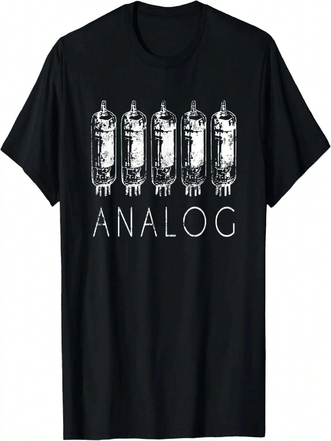 ANALOG Vacuum Tube T-Shirt For Radio And Amp Collectors T-Shirt S разноцветный