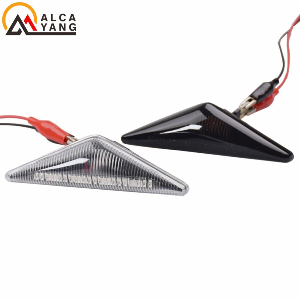For Ford Focus MK1 LED Accessories Mondeo 2000-2006 LED Light Car Side Marker Turn Signal Lamp Auto Blinker 2PCS