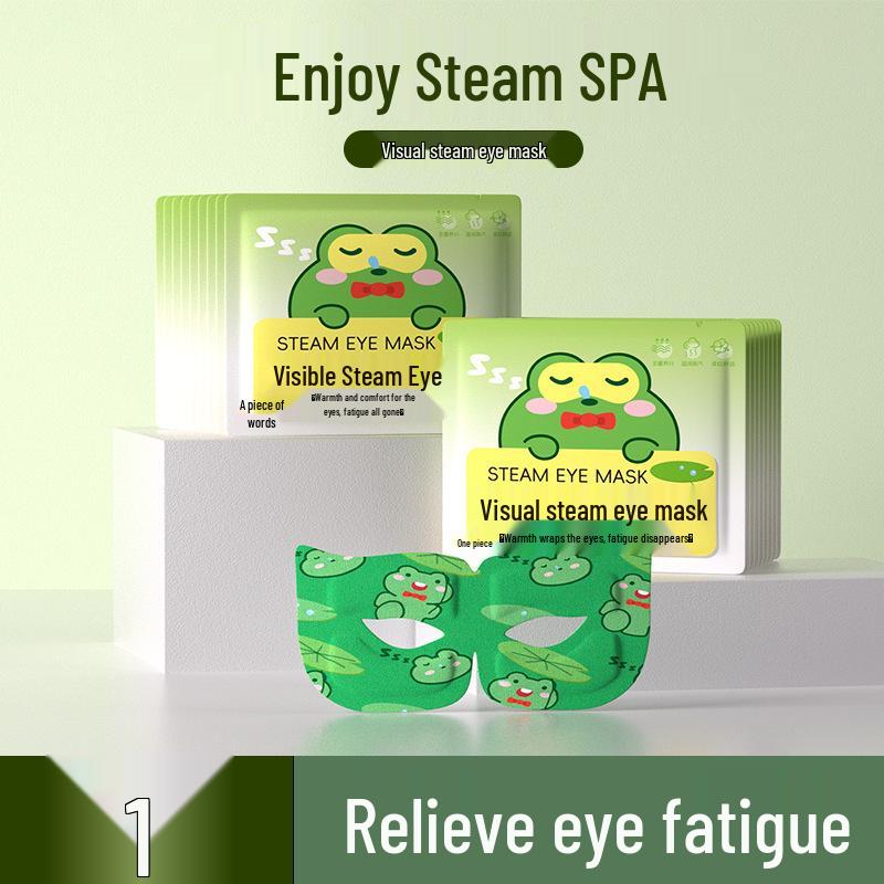 Self-Heating Steam Eye Mask: Hot Compress for Eye Fatigue with Hollow Design
