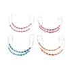 1 Pair of Oral Metal Bracket Model Colorful Fashion Oral Braces Decorative Orthodontic Bracket Denture Model