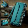 For Google Pixel 10 Pro/10/9 Pro/9 Leather Case CASEME C36 Zipper 10 Card Slots Phone Cover with Straps