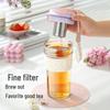 RELEA Portable Tea Infuser Glass Bottle 400ml