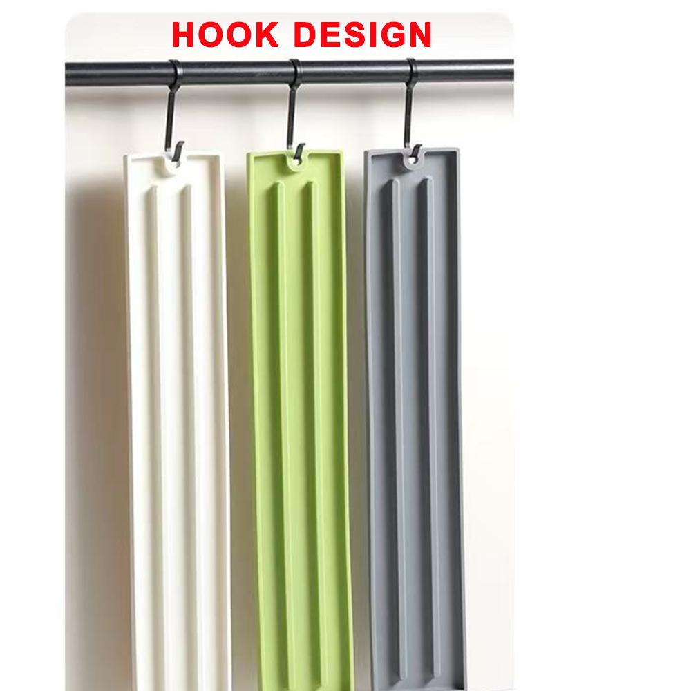 Silicone Countertop Pot Lid Storage Mat Heat Resistant Anti Slip Grooves Kitchen Sink Pad Holder Kitchen Supplies Sink Drainer Rack