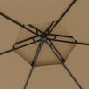 Gazebo with Side Walls 3.1 X 2.7 M Taupe