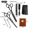 SANGELAR 6 Inch Family Using Professional  Barber Hairdressing Scissors Hairdressing Shears Set for Barber, Salon, Home,Recommend