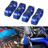 Universal An4 An6 An8 An10 Billet Oil Fuel Water Hose Tube Seprator Divider Clamp Aluminum Line Separator Kit