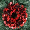 Halloween Front Door Wreath Hanging Garland Artificial Skull Wreath for Wall Halloween Holiday