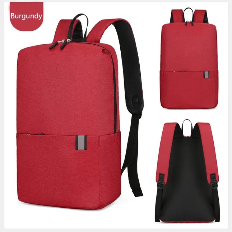 Multicolor Series Fashionable Small Backpack 11-inch Simple Lightweight Duffel Bag Men And Women Universal Computer Bag